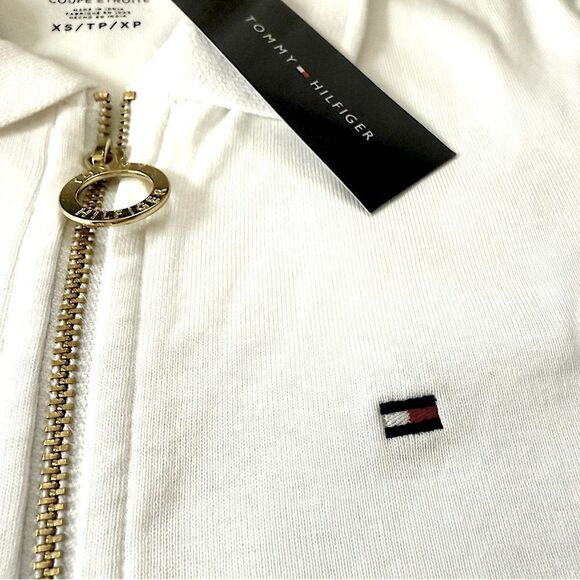Tommy Hilfiger, New White Polo Shirt for women - Picture 6 of 8